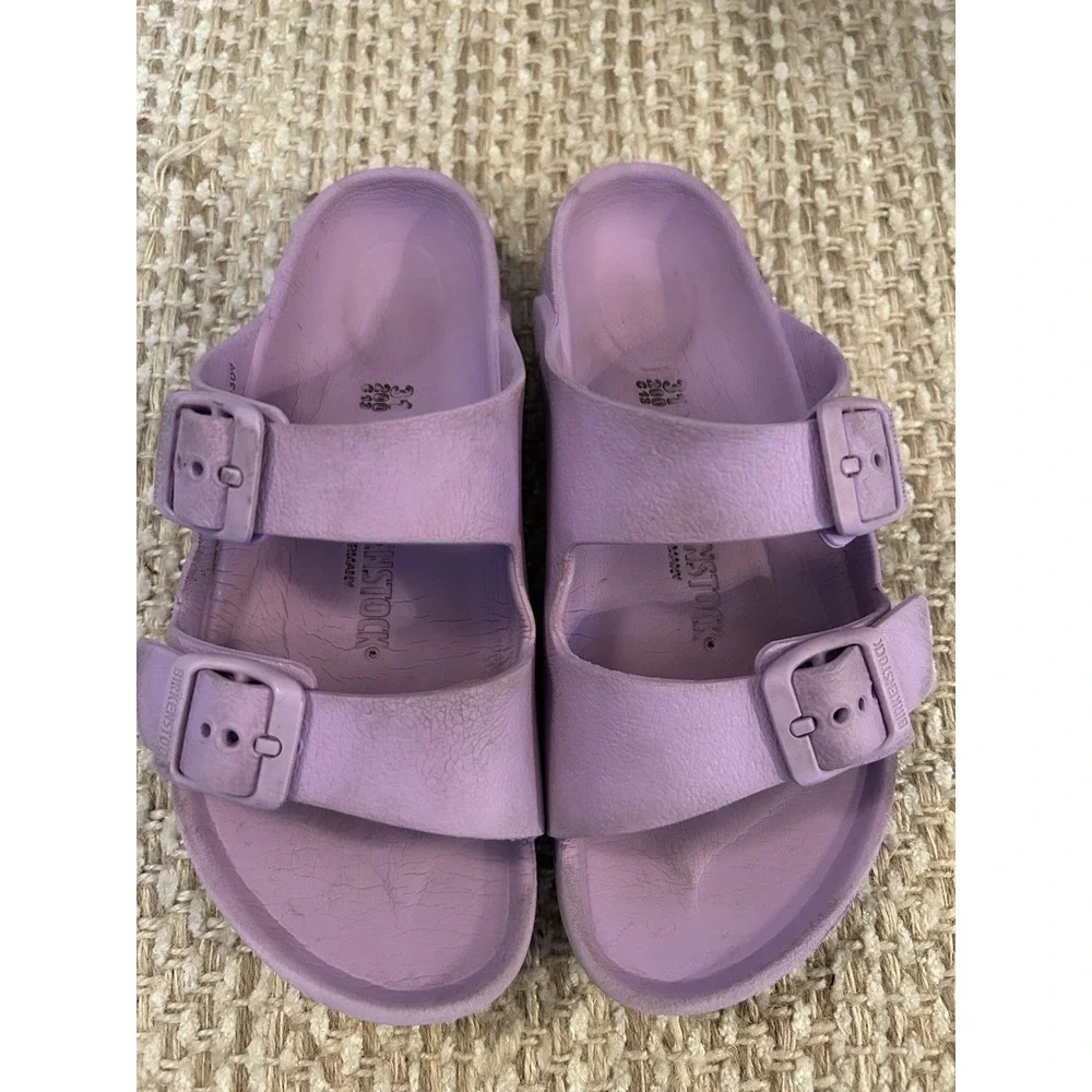 BIRKENSTOCK ARIZONA EVA WATERPROOF Purple Youth Kids Sandals Size 31 US 12 Kids